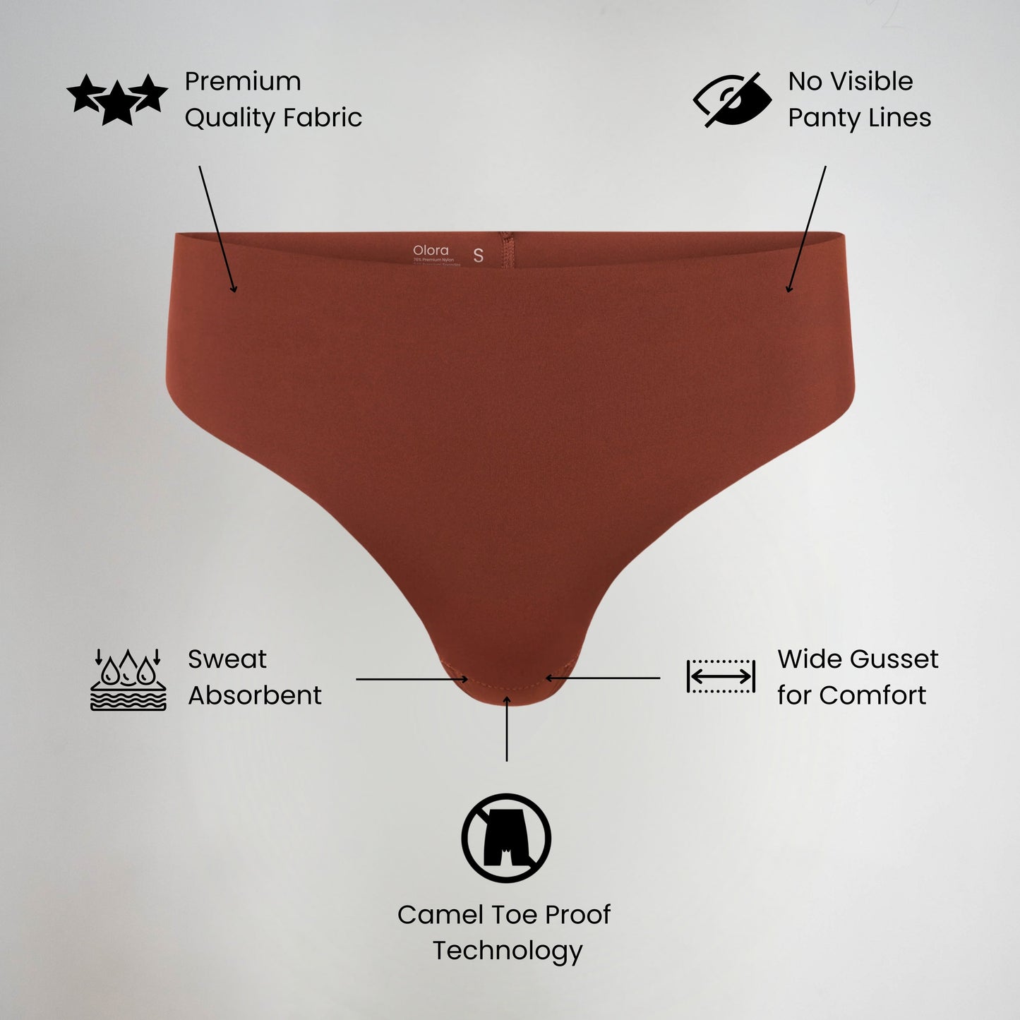 Invisible Camel Toe Thong